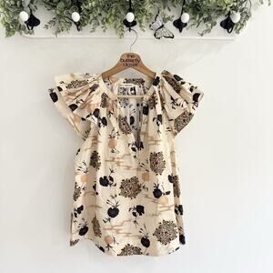 Ulla Johnson Mari Top in Daisy Floral Size 4 LS